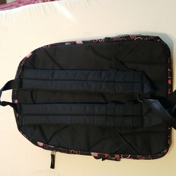 Pink hearts heave duty Backpack - Picture 2 of 3